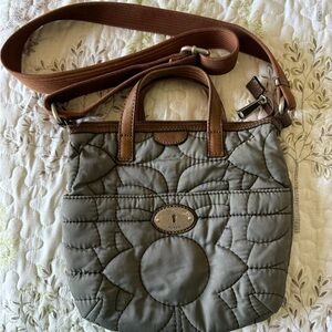 Fossil Quilted Crossbody Bag